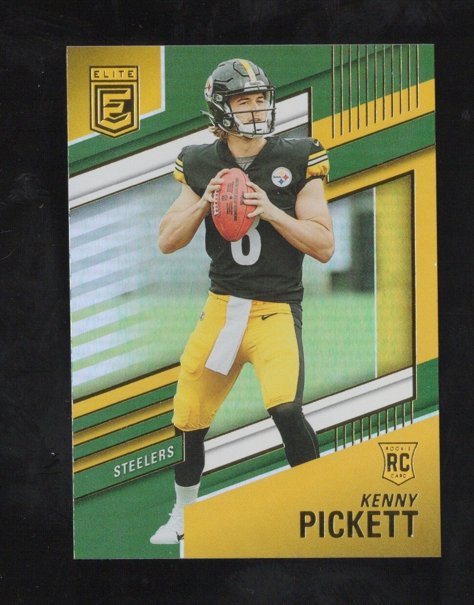 2022 Panini Donruss Elite - Rookies Green #101 Kenny Pickett (RC)