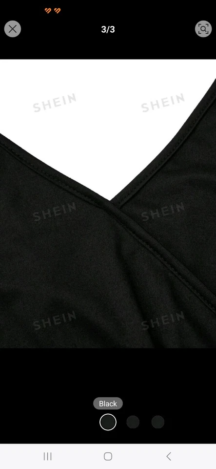 Vestido sin mangas midi para mujer Plus colorblock. Talla 16 Foto 3 de 3