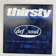 VA - Thirsty by Def Soul CD Sampler (CD, 2001, Def Jam Records) PROMO Funk Soul