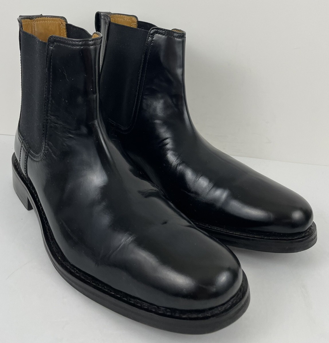Cole‎ Haan Men\'s Black Leather Boot Size 12 Amazon.com | Cole Haan Men main image 3