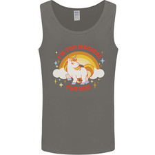 Unicorn Im Too Magical For You Mens Vest Tank Top