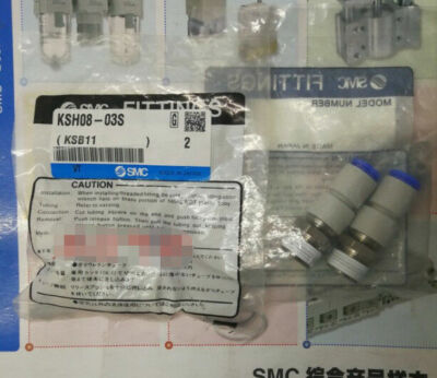 1Bag/2pcs New SMC KSH08-03S Fittings Free Shipping #SM