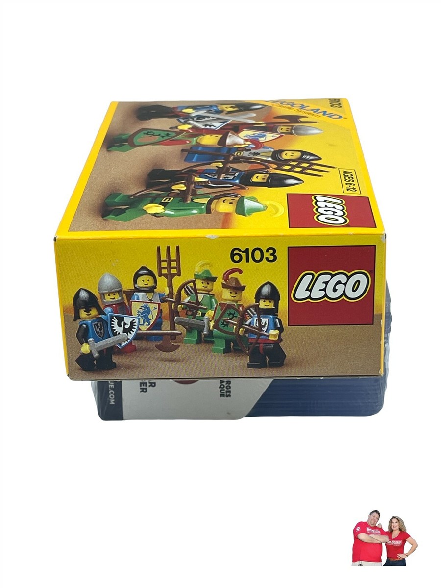 Rare Vintage LEGO 1988 CASTLE SYSTEM 6103 CASTLE MINI FIGURES NEW
