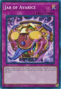Jar of Avarice - YS17-EN032 - Common - 1st Edition x3 - Near Mint