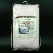 JJ Cole Thermaplush Bag Up to 21" / 1 year Infant Pink Bundleme Faux-shearling