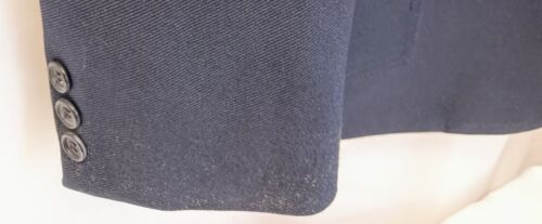 Giacca sportiva vintage anni 60 Levis Western blu scuro Rockabilly Yoke Back 42R - Foto 12 di 16