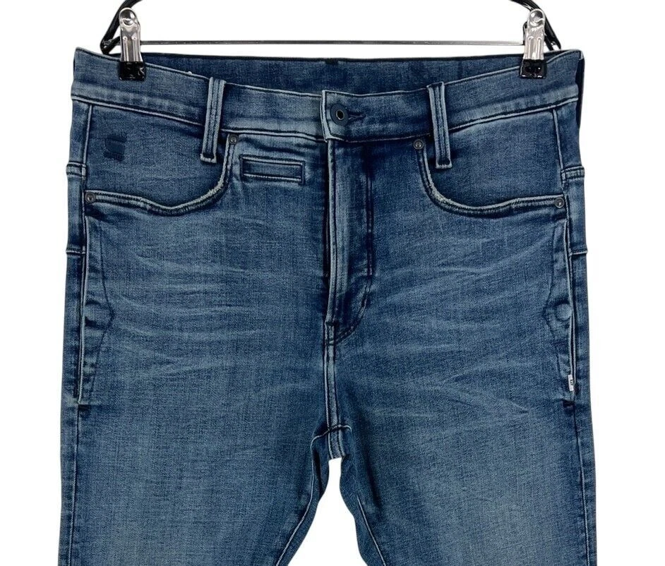 G-Star Raw D-Staq 3D Slim Herren Jeans Größe W32 L30 - Bild 3 von 4
