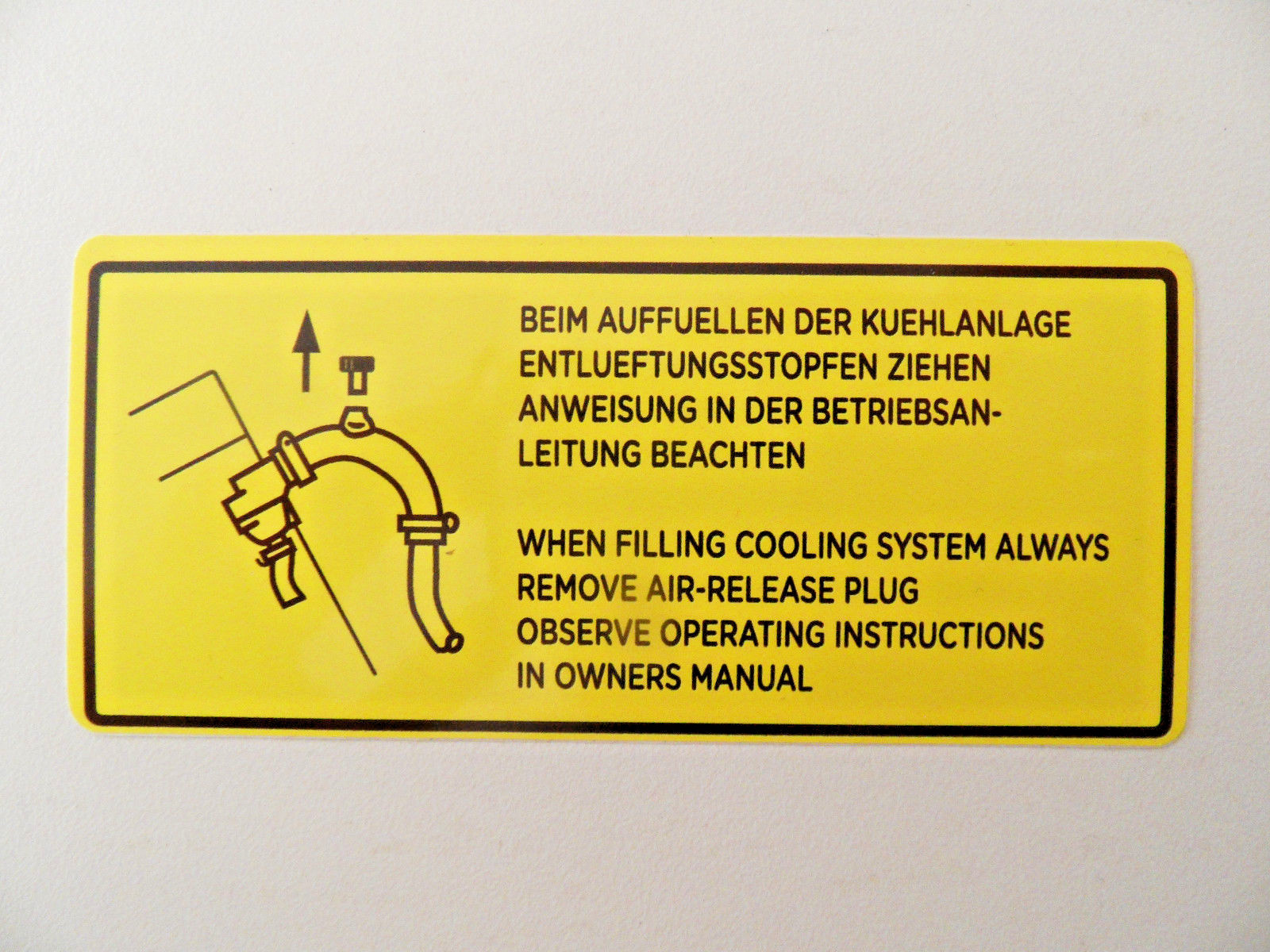 Under Engine Bay Decal Sticker Set for Porsche 924 2.0L N/A eBay