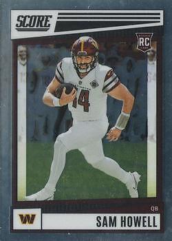 Sam Howell 2022 Chronicles Football - Score Update RC - Washington Commanders