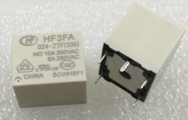 Реле hf3fa характеристики