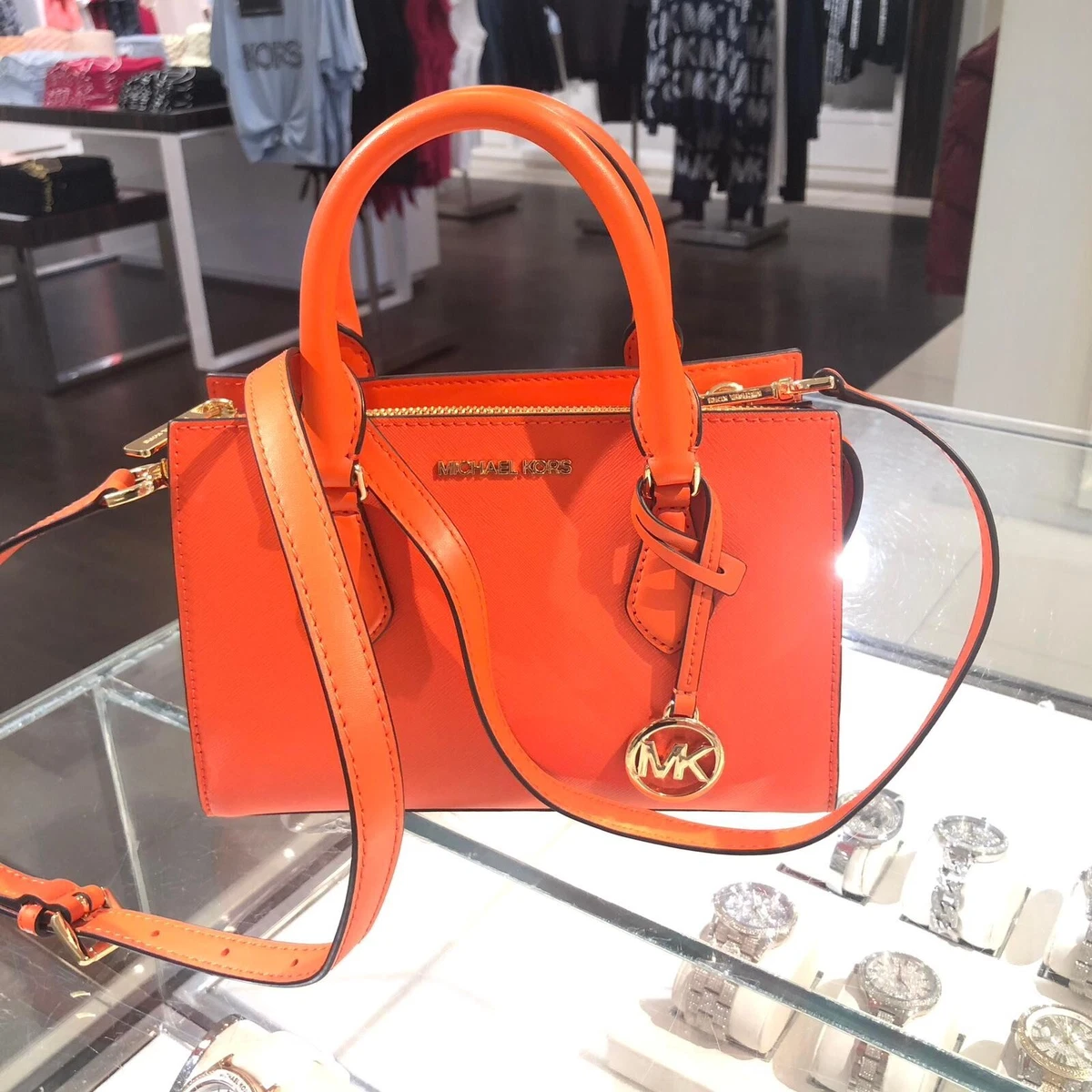 Michael kors sales small satchel bag