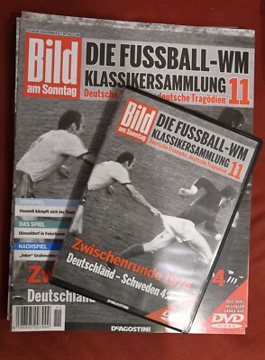 #11 WM Klassiker DVD 1974 Deutschland - Schweden Gerd Müller Beckenbauer Neu OVP