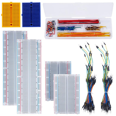 276Pcs Breadboard Jumper Wires Kit, 2Pcs 830 Breadboards + 2Pcs 400 Breadboards