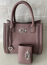Brighton Interlok Flemming Harmony Tote & Wallet NWT~French Mauve~ Fall Neutral