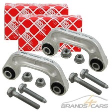 2x FEBI BILSTEIN KOPPELSTANGE PENDELST&Uuml;TZE VORNE F&Uuml;R AUDI A6 4F C6 BJ 04-11