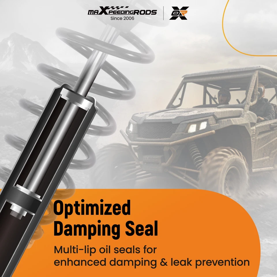 2pcs Front/Rear Shock Strut for Can-Am Outlander L 500 2013-2015 4x4 DPS - Image 2 of 4