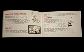 Game & Watch Nintendo Popeye INSTRUCTION MANUAL classic toys game accessories