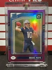 Drake Maye 2024 Panini Donruss Optic Rated Rookie #229 Pink Prizm RC Patriots