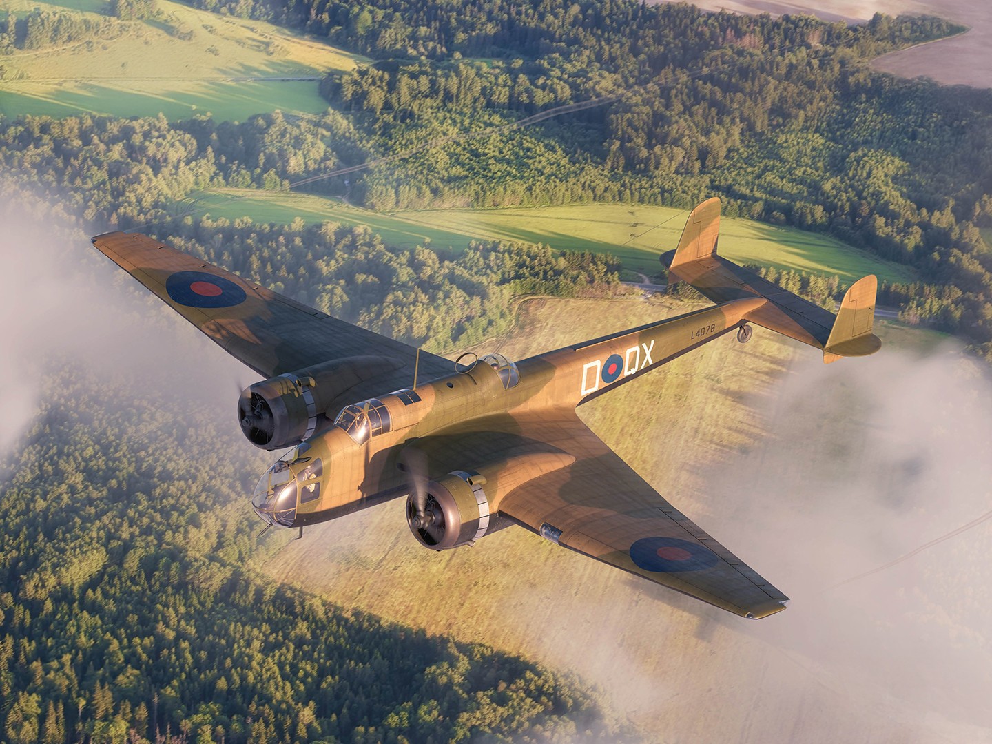 ICM 1:48 HP.52 Hampden B.Mk.I WWII British Bomber Plastic Model Kit