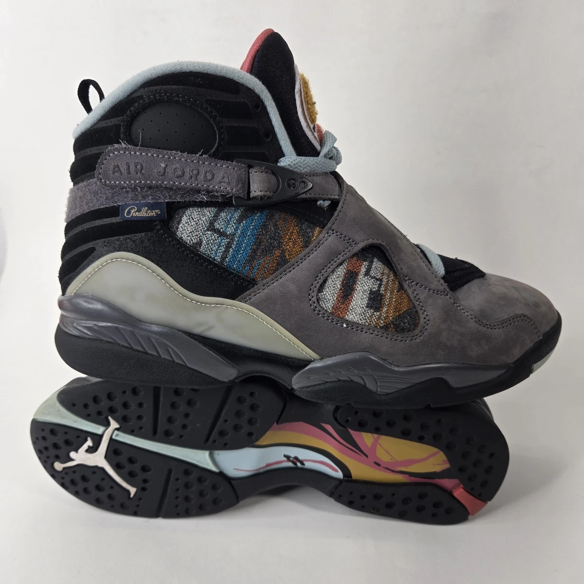 Jordan 8 Retro SP N7 Pendleton - огромный выбор по лучшим ценам | eBay