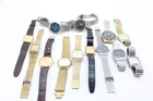 F x13 Vintage Various Gents Quartz Seiko Wristwatches, Not Working, Parts Only