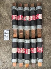 Lot Of 10 Fusetron FRS-125 125Amp Fuse - Time Delay, Class RK5, 600 VAC