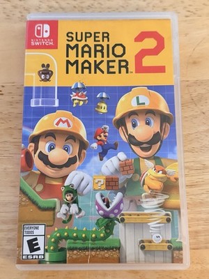 CASE ONLY Nintendo Switch Super Mario Maker 2