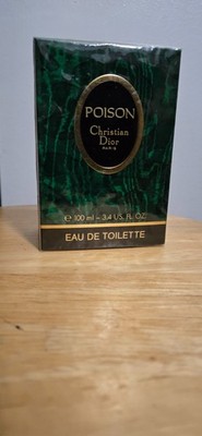 Vintage POISON Christian Dior Eau De Toilette 3.4 oz NIB