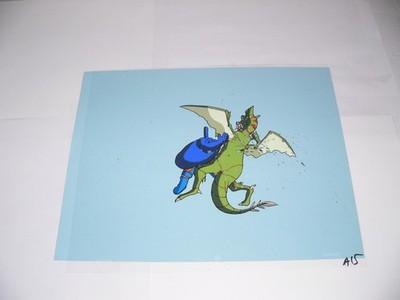   Street Sharks 1996 Original Animation Production Cel Please Read  