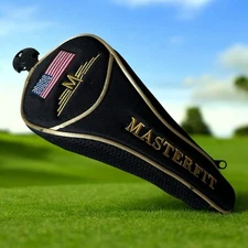 MasterFit  American Flag Recuse Hybrid Headcover Head Cover Adjustable X 3 5 7 9