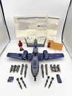 G.I. Joe Cobra Rattler w/ Wild Weasel ARAH 1984 - Complete w/ Blueprints + Card