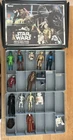 Vintage Kenner 1977-80 Star Wars Mini Action Figure Collectors Case 15 Figures