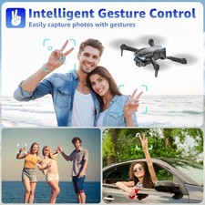 Drone with Camera for Kids & Adults, 1080P HD FPV Mini Drones with X-shop