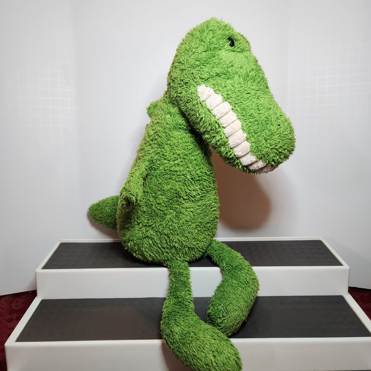 Jellycat Toothy Croc Plush Green Crocodile Alliagtor London Dino