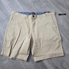 Michael Kors Mens Chino Shorts Size 38 Khaki Stretch Casual Summer