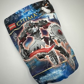 LEGO Legends of Chima 55 PC Set CHI WORRIZ NIP Sealed Building Blocks 70204