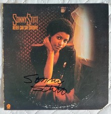 Sonny Stitt - Never Can Say Goodbye (Cadet) Ron Carter Pee Wee Ellis AUTOGRAPHED