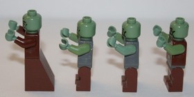 4 Castle Fantasy Era Lego Minifigures from set #7079 Trolls Mountain Fortress