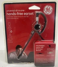 GE Universal All-in-One Hands-Free Earset Model 38996