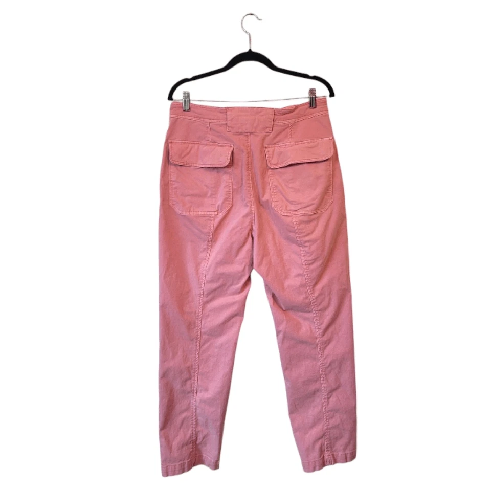 La Vie Women's Salmon Pink Cargo Pants Size 31 - Image 2 of 4