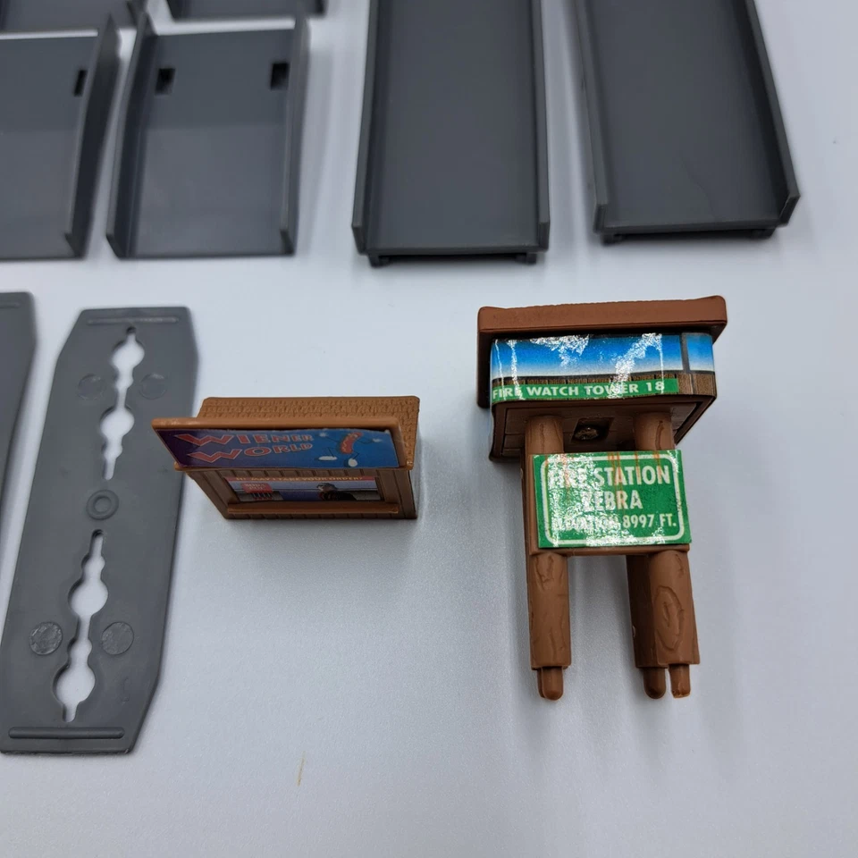 Micro Machines Replacement Track Parts Lot Ramps Connectors Etc - image 4 of 4