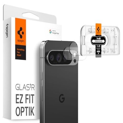 For Google Pixel 9 Pro, 2 Pack Screen Protector & Camera Lens Protector Case Fri