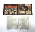 1978 VTG Star Wars Death Star Playset Parts Lot Panel & 1st Floor Support Walls