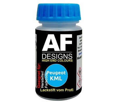 Lackstift für Peugeot KML Bleu KLM schnelltrocknend Tupflack Autolack