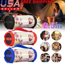 3000W Portable 2.5'' Bluetooth Party Speaker Rechargeable LED/USB/TF/FM/AUX/TWS