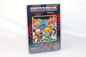 Ghosts 'N Goblins NES Complete CIB Very Good Condition! Circle Seal! RARE!