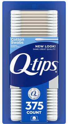 Q-tips Cotton Swabs for Hygiene & Beauty Care   100% Cotton, 375 Count (Original