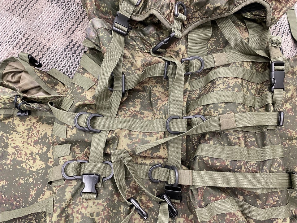 Russian Army 6Sh118 Ratnik 60L Backpack EMR Digital Flora Camo | eBay