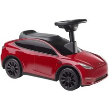 Radio Flyer My First Tesla Model Y rotes Rutschspielzeug Lauflernhilfe