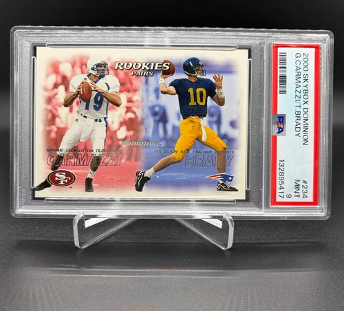 2000 Skybox Dominion Tom Brady #234 Rookie Card PSA 9 MINT